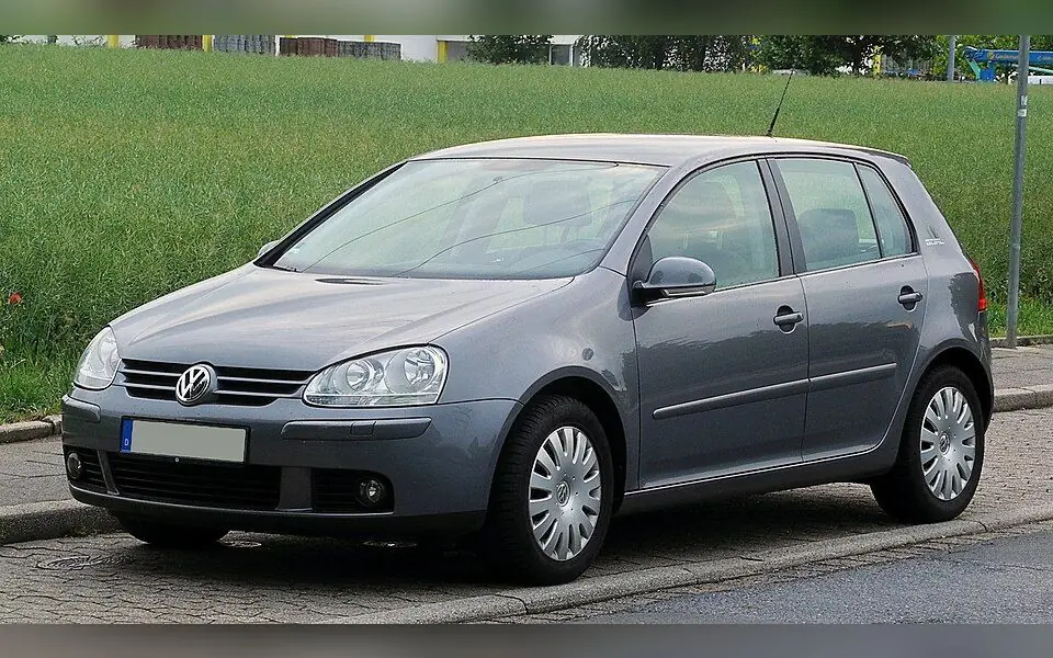 Volkswagen Golf V (1K), fotografie reală a acestei generații