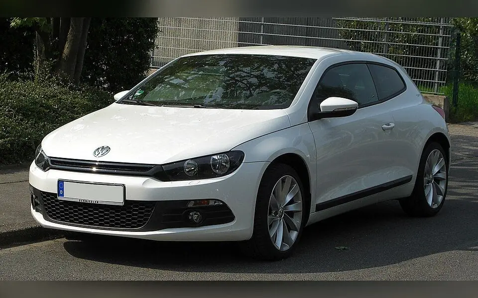 Volkswagen Scirocco III, fotografía real de esta generación