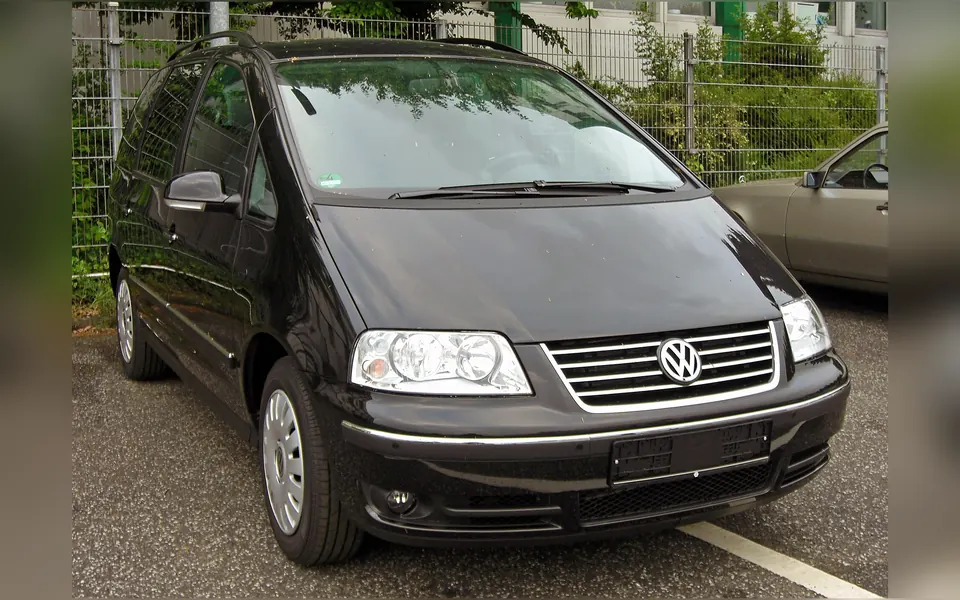 Volkswagen Sharan I (7M), fotografía real de esta generación