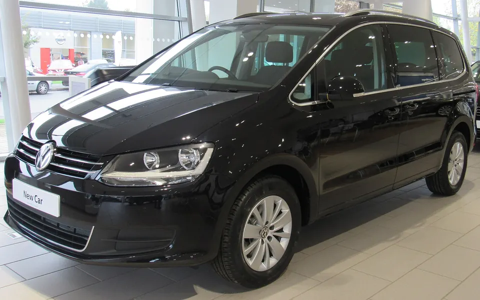 Volkswagen Sharan II, fotografía real de esta generación