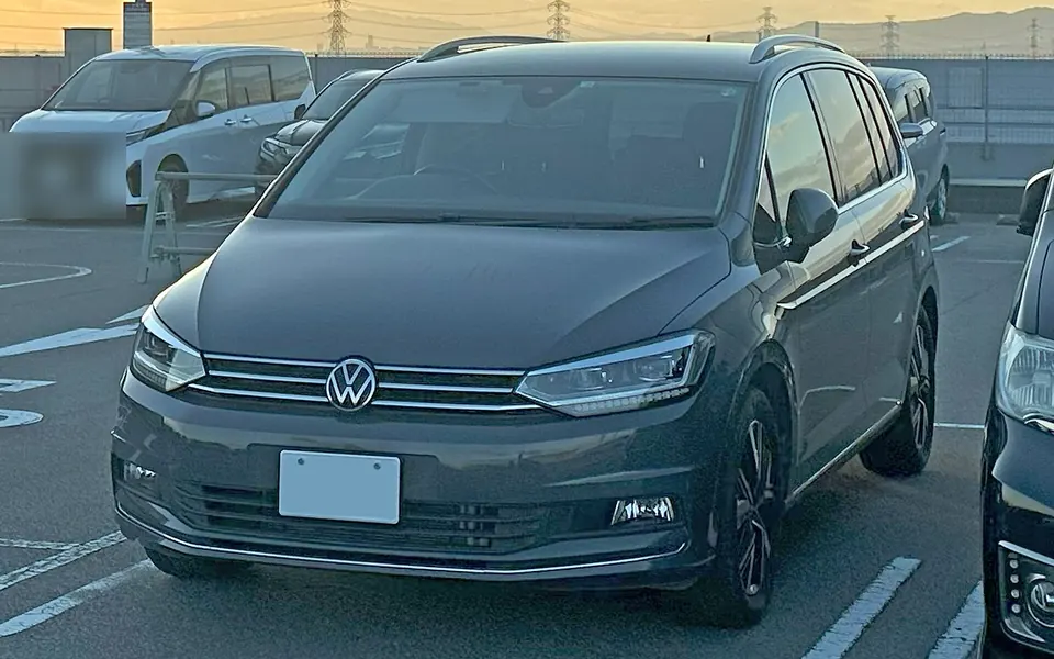 Volkswagen Touran II (5T), fotografía real de esta generación